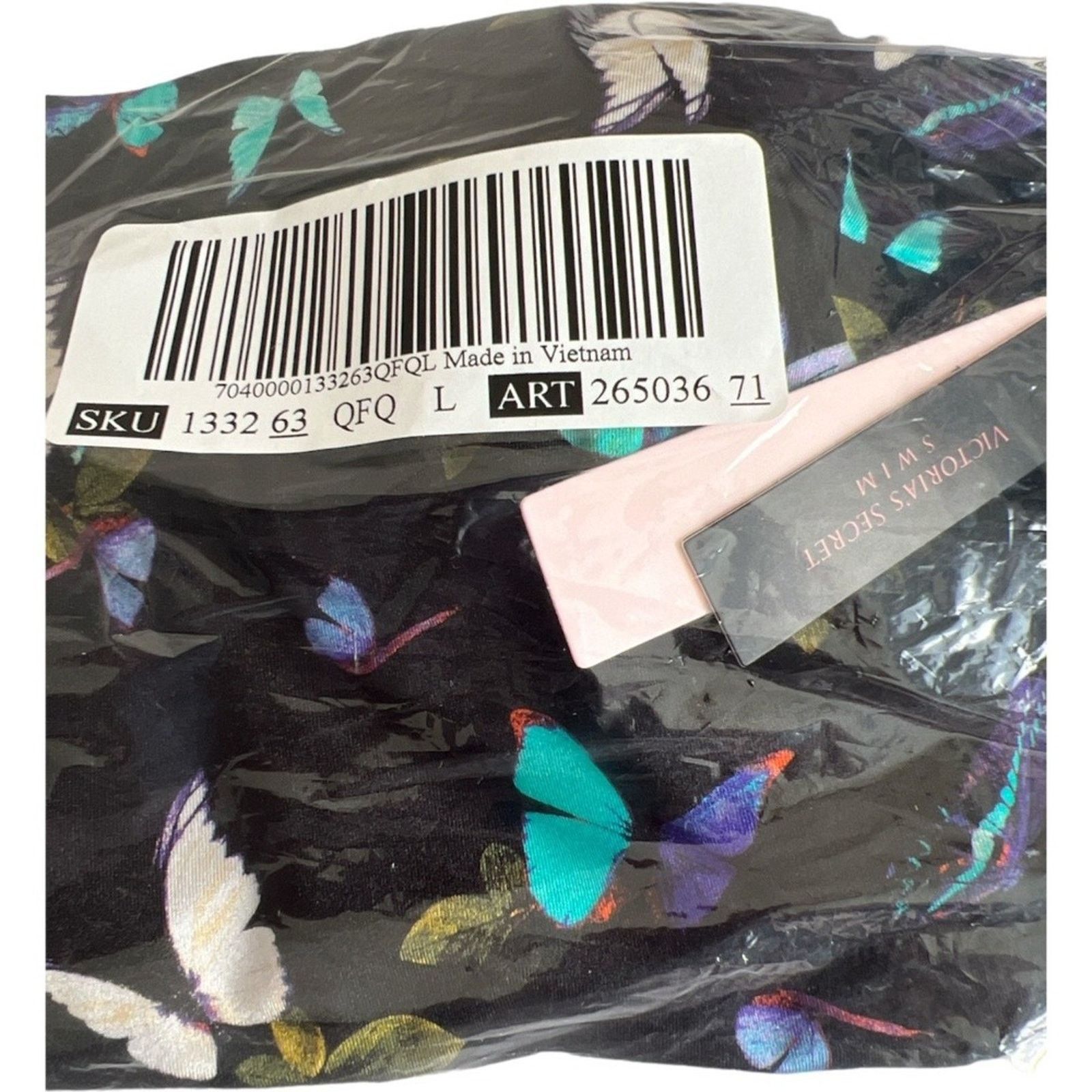 Victoria's Secret VICTORIA'S SECRET SWIM Shine Strap Plunge One-Piece, L Size ONE SIZE - 10 Thumbnail