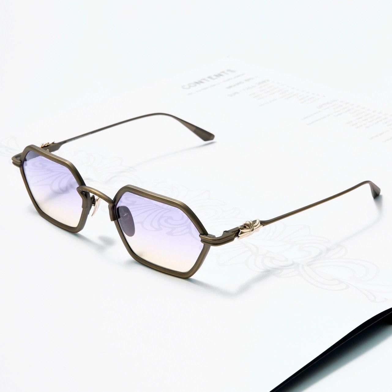 Chrome Hearts CHROME HEARTS DATASS SAND SUNGLASSES Size ONE SIZE - 2 Thumbnail