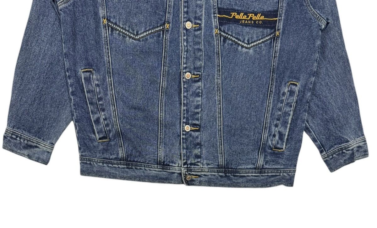 Marc Buchanan × Pelle Pelle × Vintage Vtg🔥90’s Marc Buchanan Pelle Pelle Trucker Denim Rap Style Size US M / EU 48-50 / 2 - 4 Thumbnail