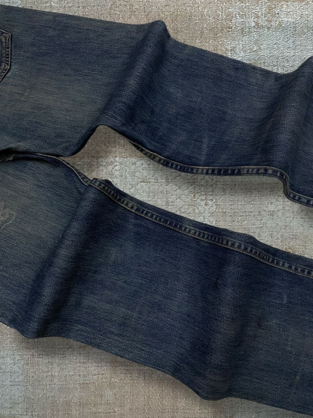 Levi's Vintage Clothing Vintage 1990s Designer Levis 501 Skull Distressed Denim Size US 31 - 14 Thumbnail