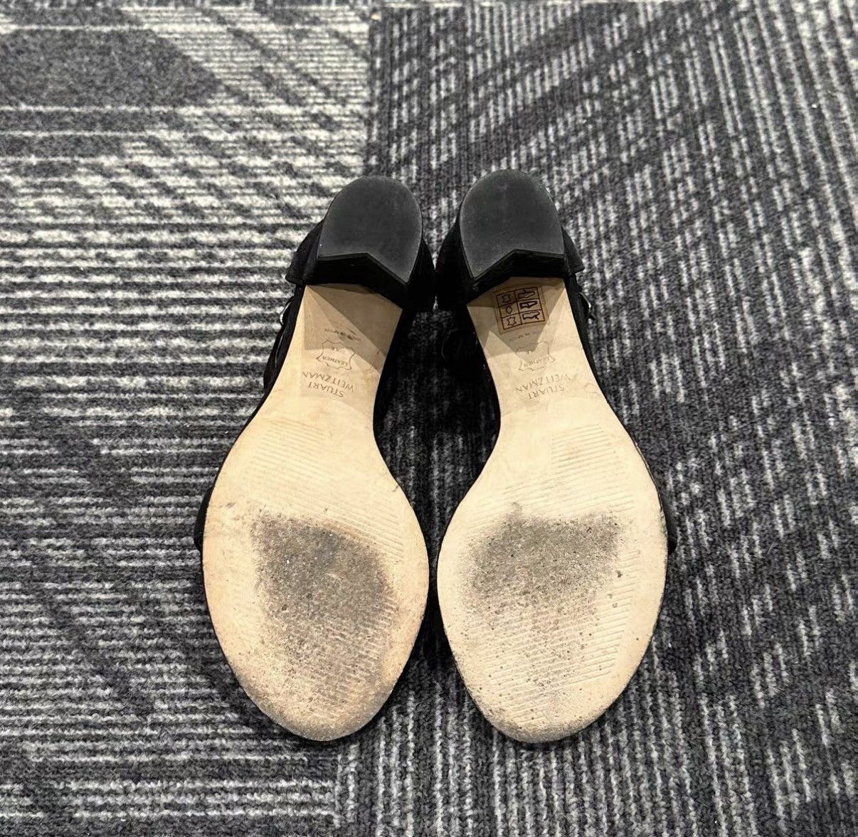 Stuart Weitzman Stuart Weitzman Black One-Strap High Heel Sandals J42 Size US 4.5 / IT 34.5 - 6 Thumbnail