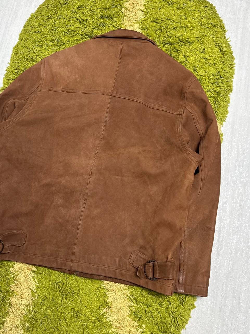 Puma RARE Archival x Puma Brown Leather Jacket Size US M / EU 48-50 / 2 - 15 Thumbnail
