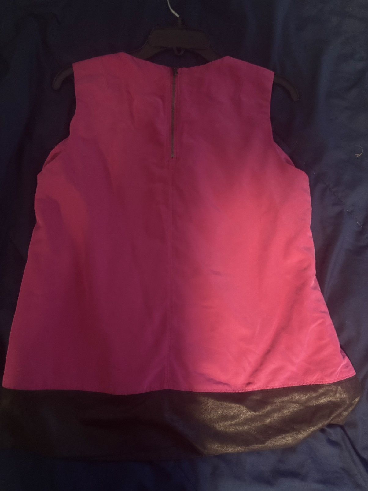 Calvin Klein Calvin Klein Jeans Pink SleevelessBlouse Pleated Neck Size M Size M / US 6-8 / IT 42-44 - 4 Thumbnail