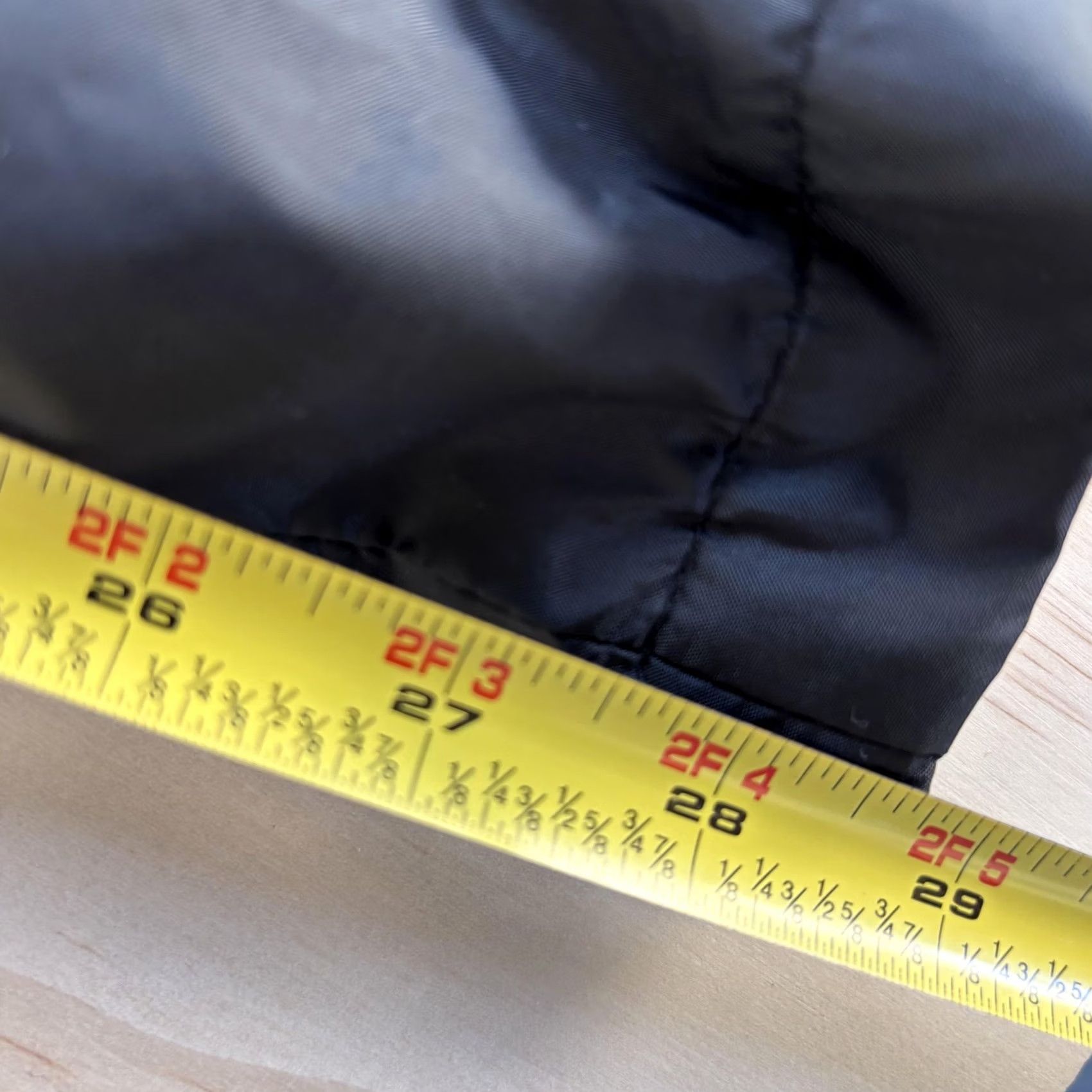 Vintage VINTAGE 90s Track Pants Mens S Black Nylon Lined Zip Hem Joggers Athletic Size US 29 - 6 Thumbnail