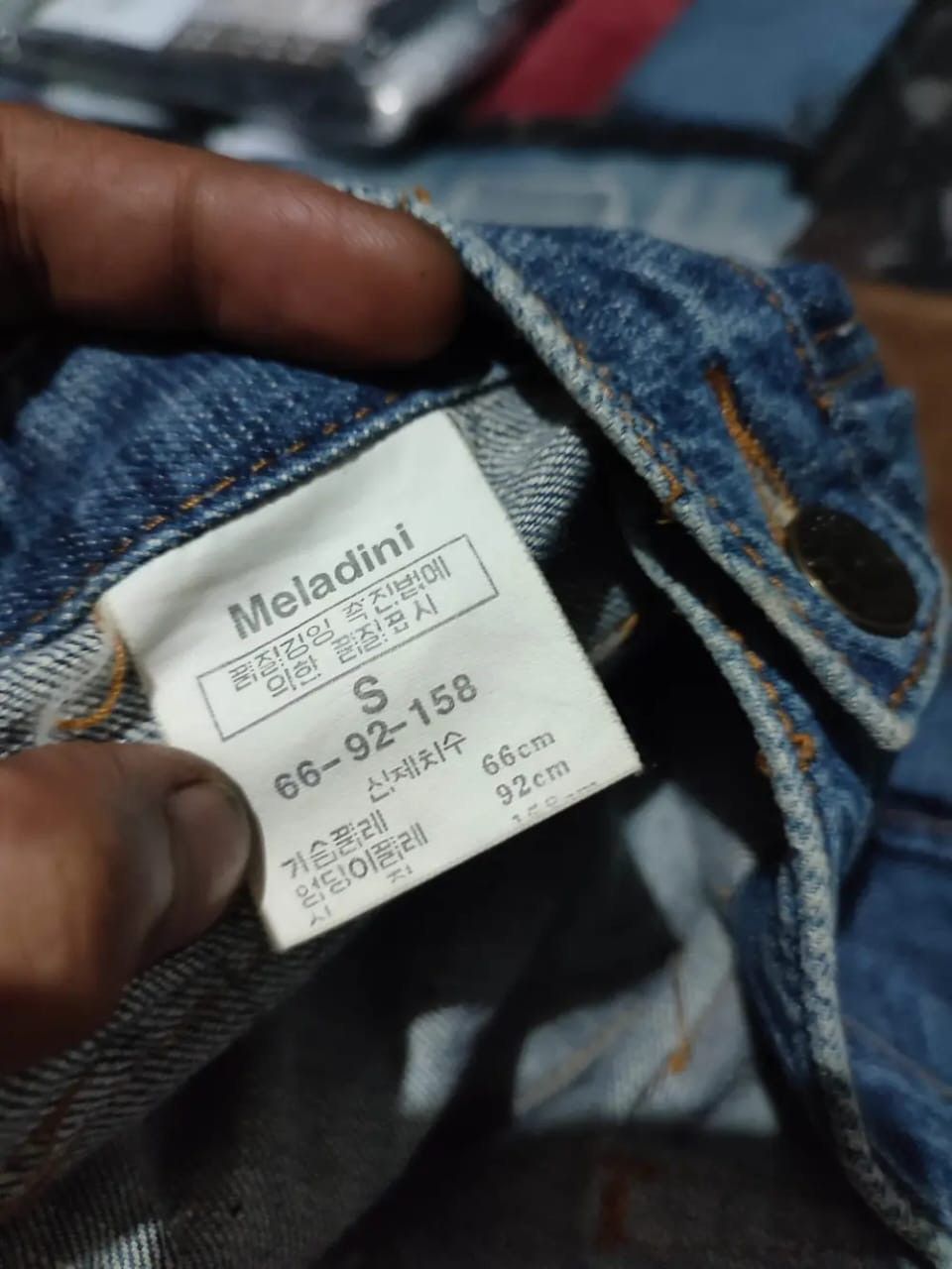 Japanese Brand Meladini Multipocket 3D Pocket Cargo Denim Flared Pants Size US 28 / EU 44 - 9 Thumbnail