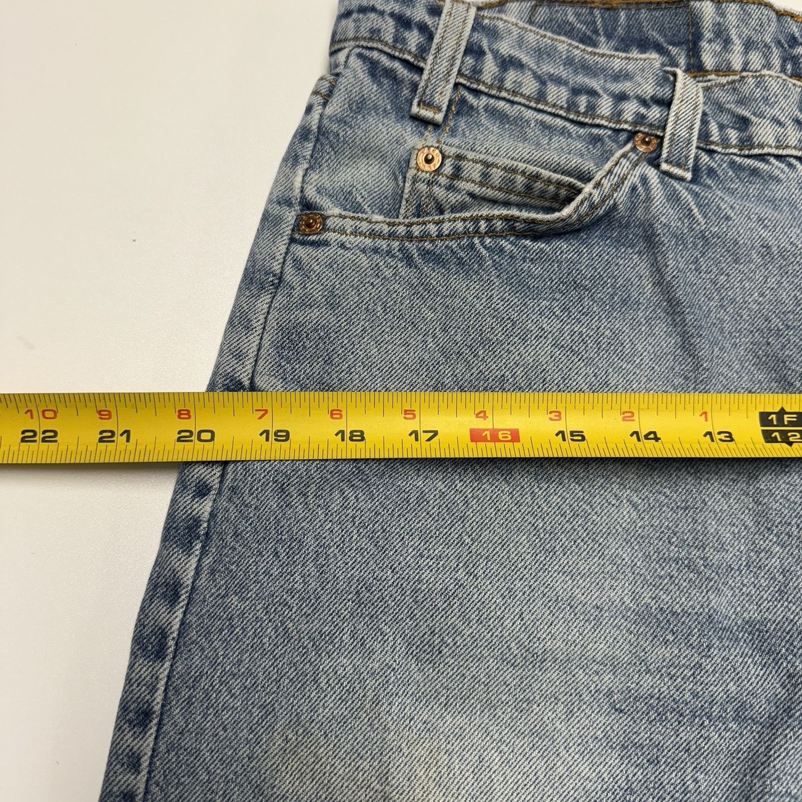 Levi's Vintage Levi's 505 Orange Tab Jeans Mens 34 (32x27) Blue Size US 34 / EU 50 - 14 Thumbnail