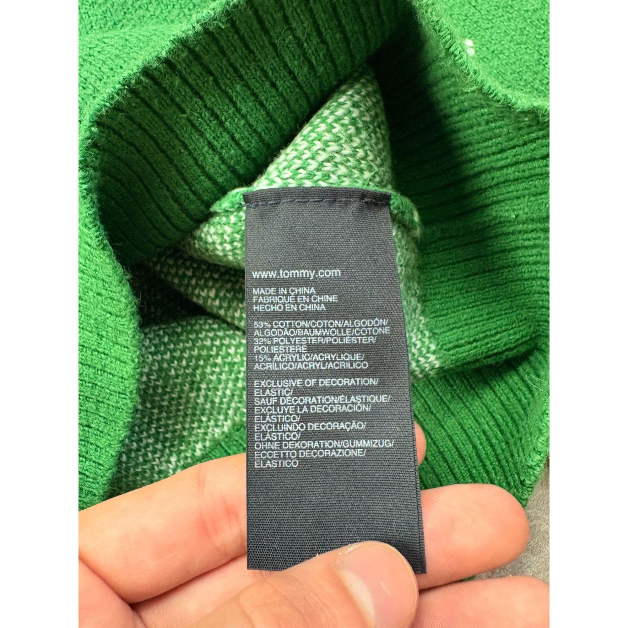 Tommy Hilfiger Retro Slope Style: Tommy Hilfiger Skier Graphic Knit Sweater Size US M / EU 48-50 / 2 - 5 Thumbnail