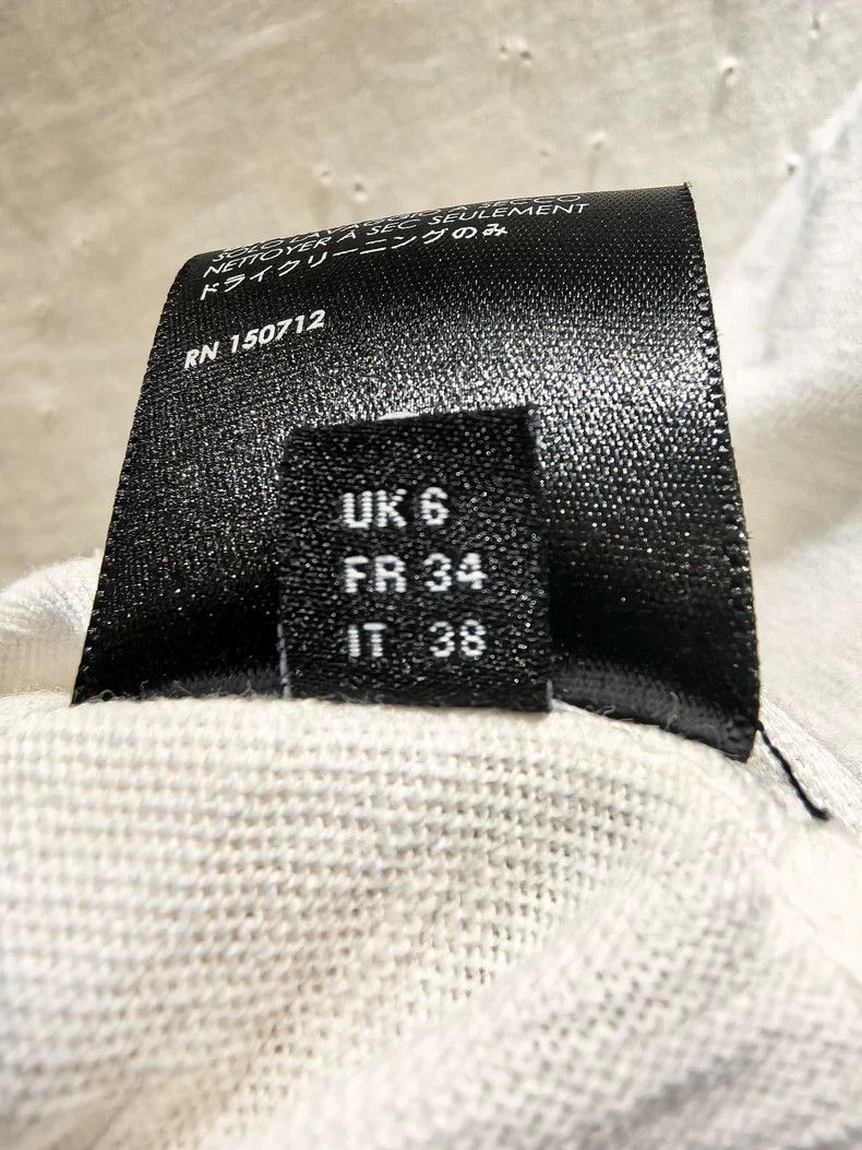Amiri Amiri Ripped Pure White T-Shirt Size US XS / EU 42 / 0 - 6 Thumbnail
