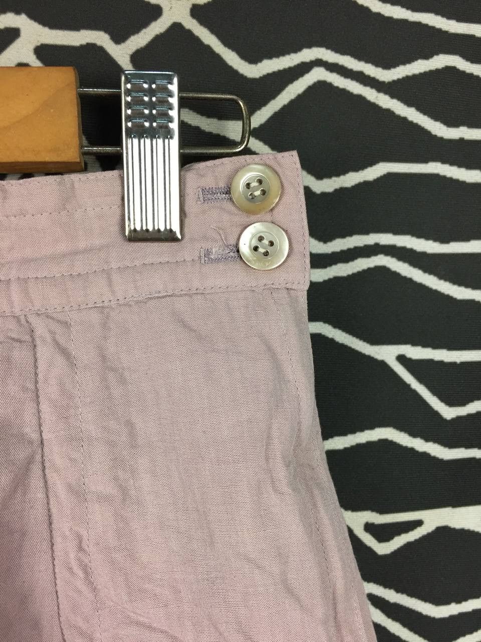 Cerruti 1881 Vtg 80s Cerruti 1881 West Germany Linen Blend Midi Skirt Size 24" / US 00 / IT 34 - 5 Thumbnail