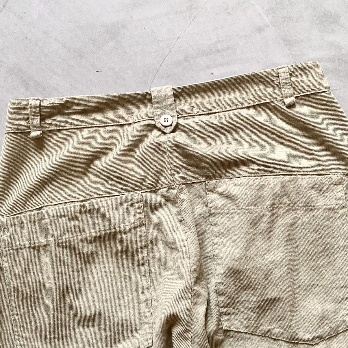 Hysteric Glamour × Undercover Archive Transit Par Such Velvet Linen Cotton Wide Pants Size 30" / US 8 / IT 44 - 7 Thumbnail