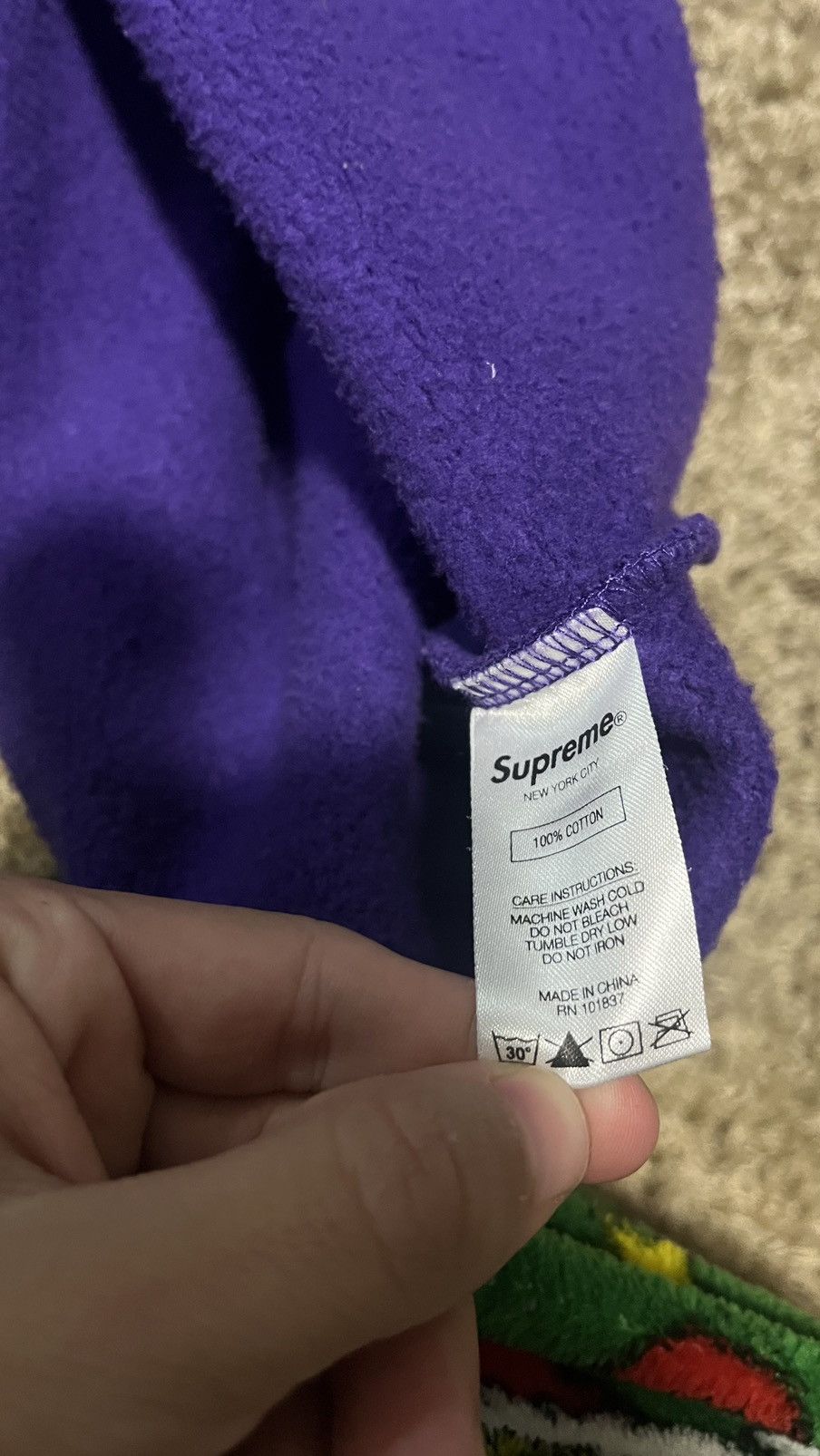 Supreme Supreme Paneled crewneck (SS21) Size US L / EU 52-54 / 3 - 10 Thumbnail