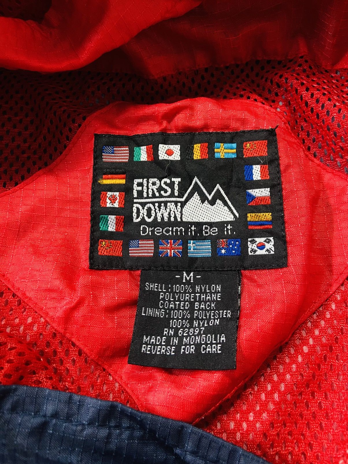 Outdoor Research Vintage First Down Sailing Gear Anorak Light Jacket Size US XL / EU 56 / 4 - 13 Thumbnail
