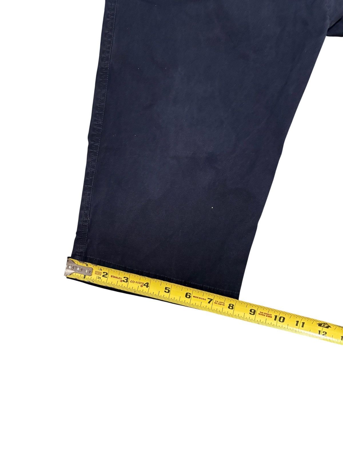 Rick Owens Drkshdw Rick Owens Drawstring Cropped Navy EDFU Drop Crotch Pants Size US 34 / EU 50 - 10 Thumbnail