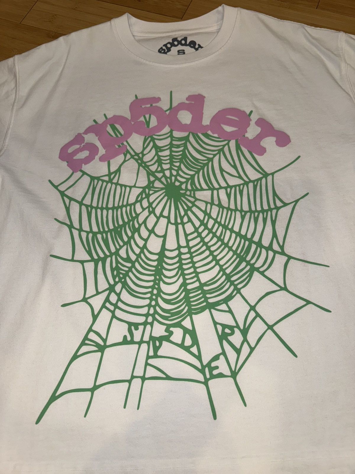 Sp5der Sp5der OG Web Tee White - Size Small Size US S / EU 44-46 / 1 - 2 Thumbnail