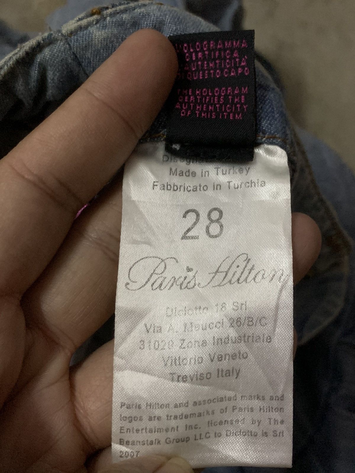 Designer Paris Hilton Mini Skirt Size 28" / US 6 / IT 42 - 8 Thumbnail