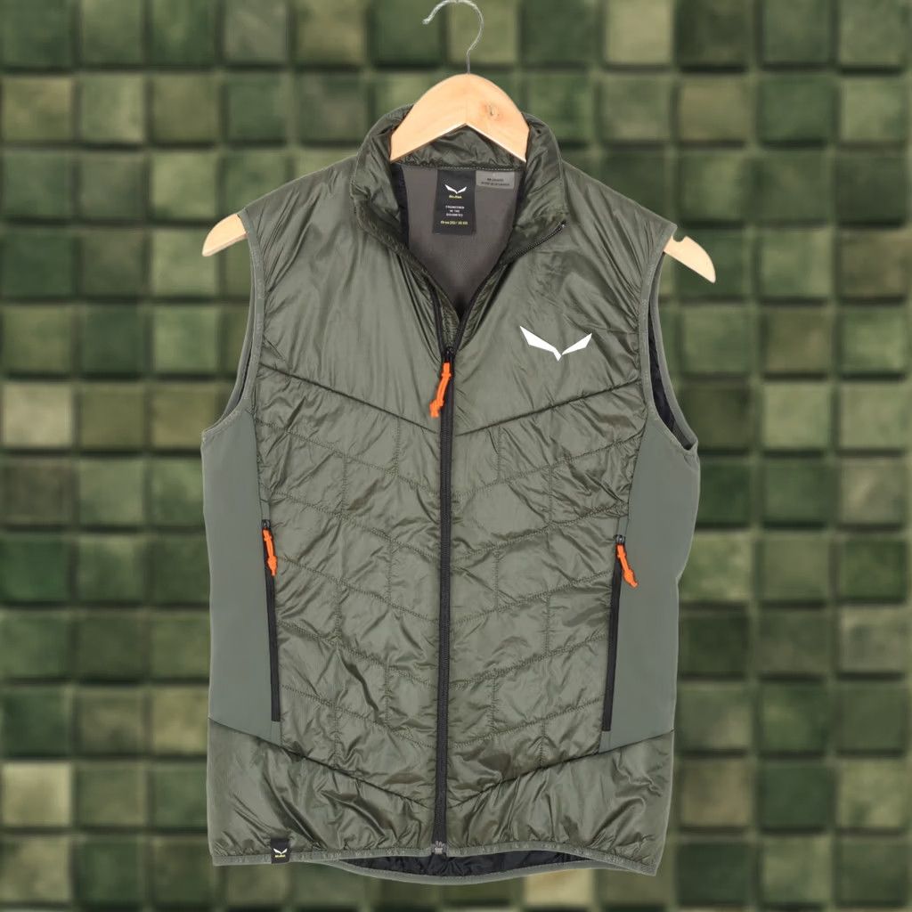 SALEWA SALEWA TIROL WOOL Gilet Vest Jacket Bodywarmer Women XS Green - XS Womens Vest Jacket, Waistcoat, 90s Theme none Size XS / US 0-2 / IT 36-38 - 1 Thumbnail