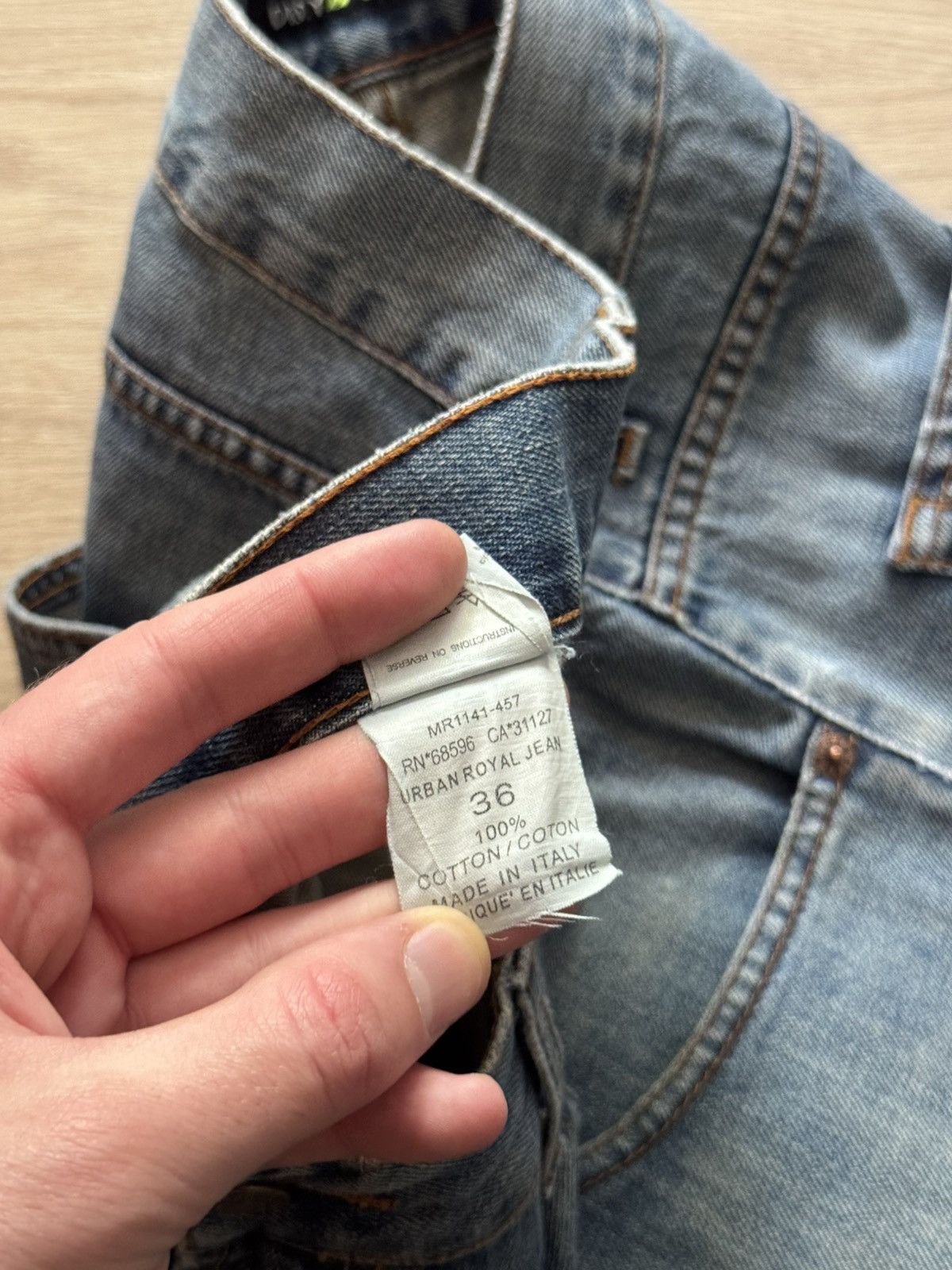 DKNY Vintage 00’s DKNY Urban Royal Baggy y2k Japanese Jeans Pants Size US 36 / EU 52 - 7 Thumbnail