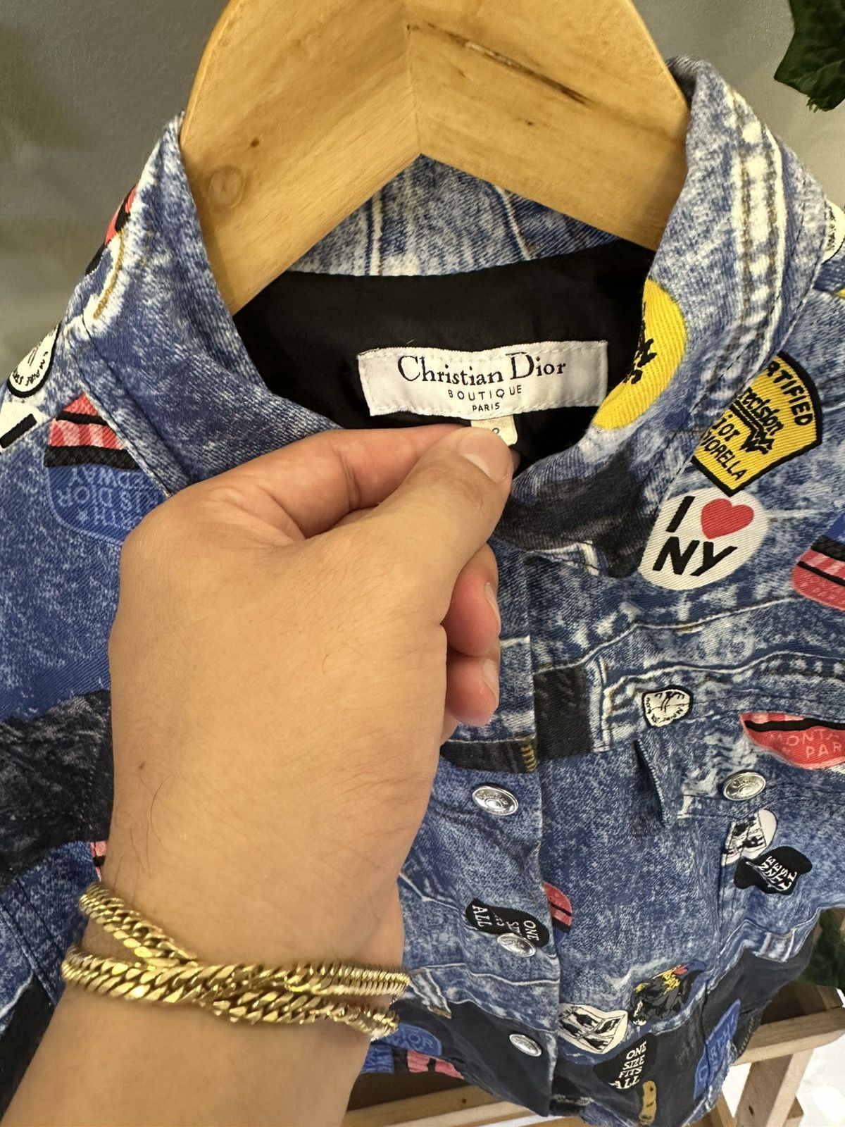 Christian Dior Monsieur Christian Dior Ms Diorella Vintage Jacket Size S / US 4 / IT 40 - 4 Thumbnail