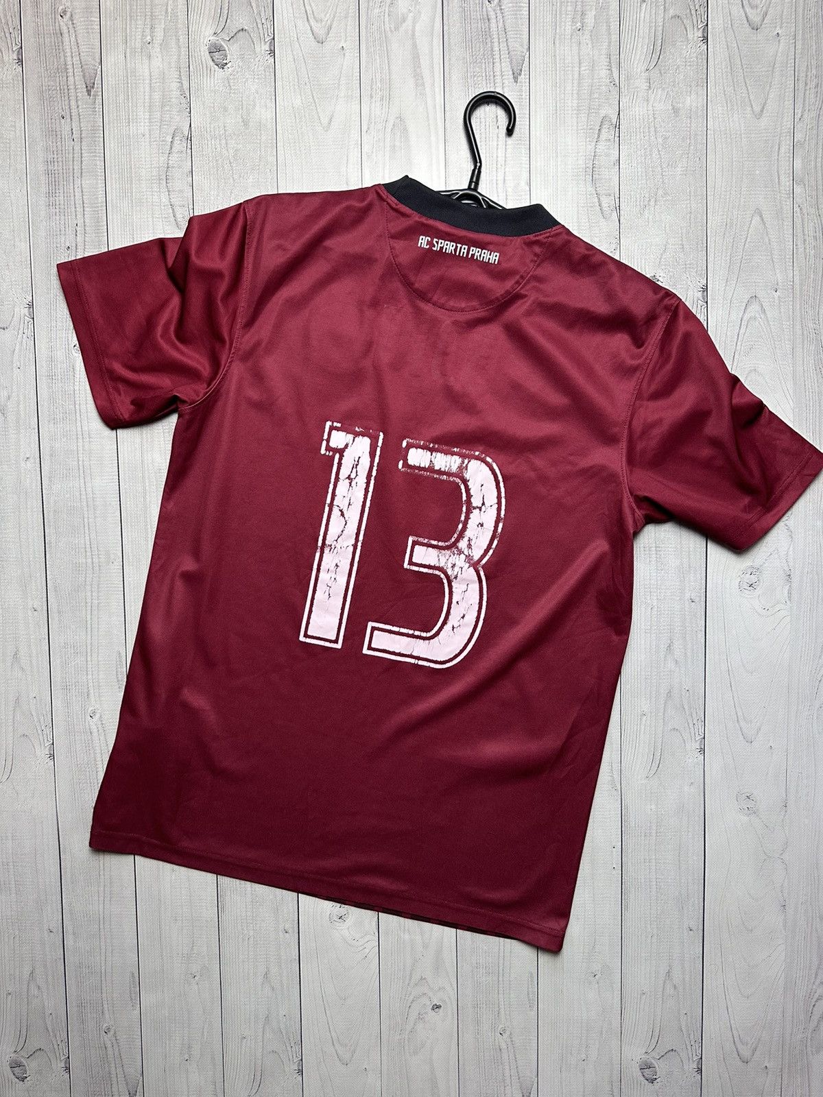 Nike × Vintage Vintage Nike AC Sparta Praha red soccer jersey Size US M / EU 48-50 / 2 - 9 Thumbnail
