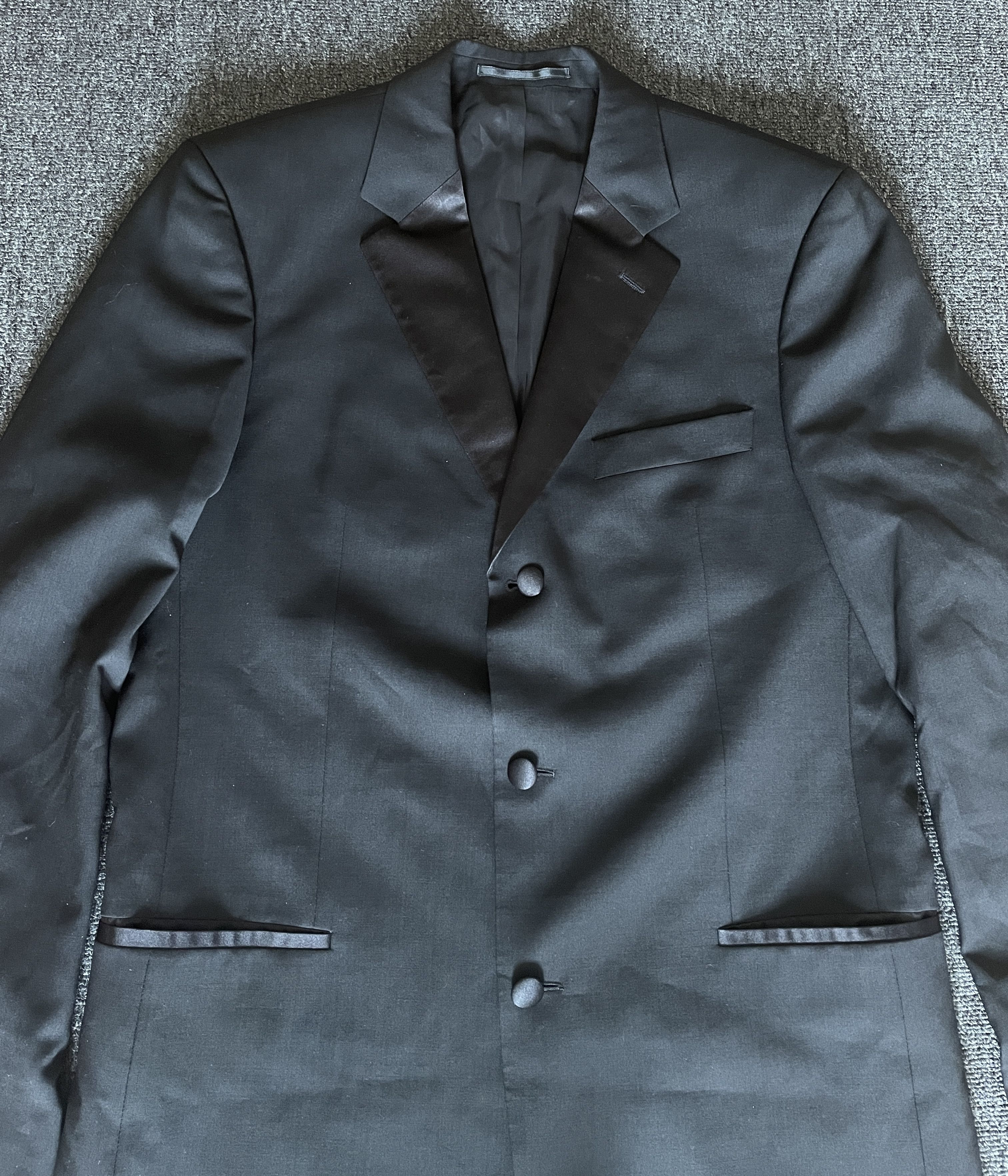 Hugo Boss Hugo Boss black wool Suits 3 pieces Size 48L - 2 Thumbnail