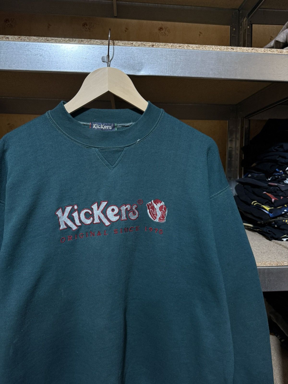 Kickers Vintage 1990’s Kickers Skategang Sweatshirt Y2K Hype Size US XL / EU 56 / 4 - 3 Thumbnail