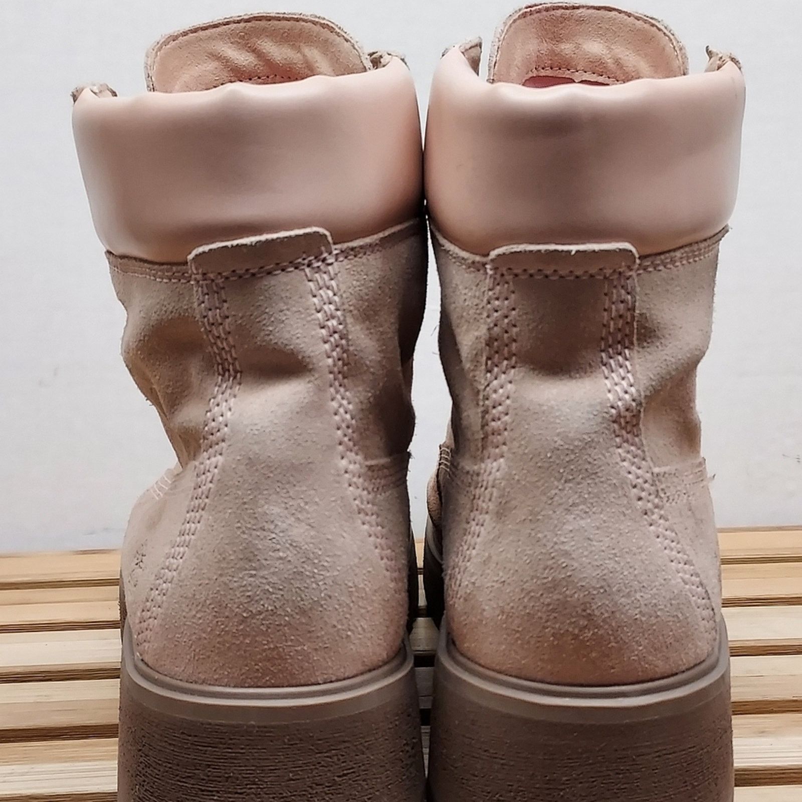 Timberland Timberland Womens | Blush Pink Carnaby Cool 6" Boots Size 10 Size US 10 / IT 40 - 8 Thumbnail
