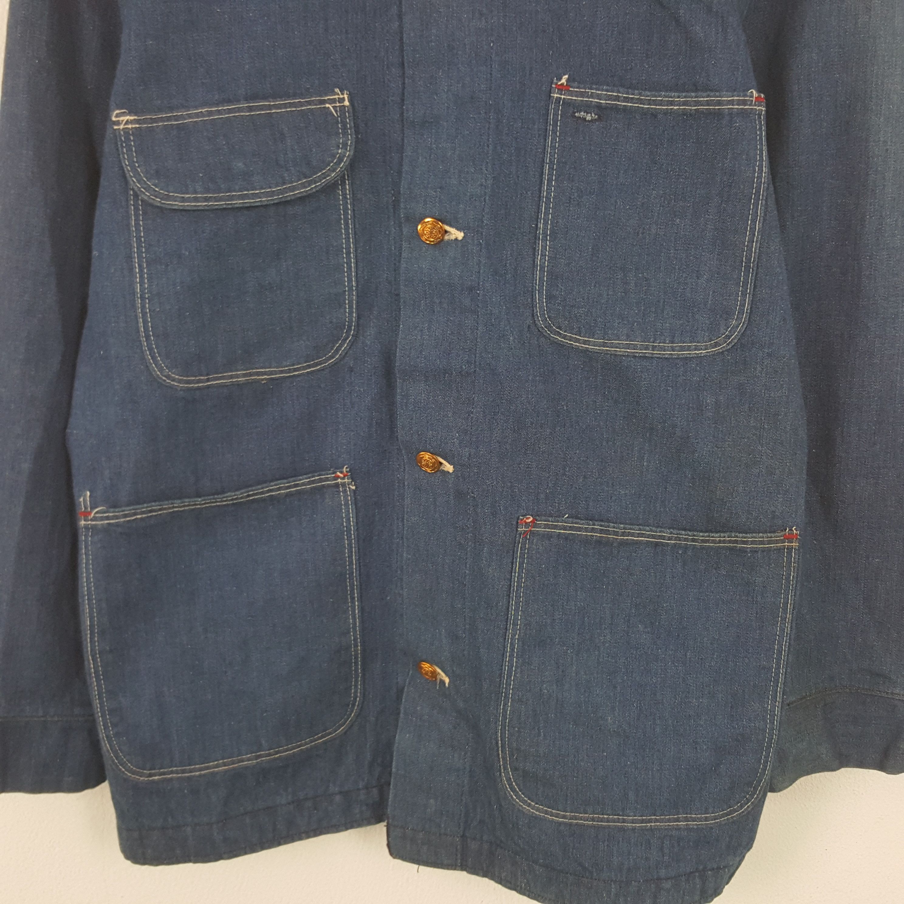 Japanese Brand Vintage Japanese Brand Denim Button Up Jacket Size US L / EU 52-54 / 3 - 2 Thumbnail