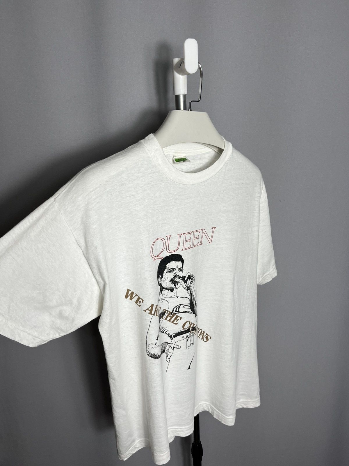 Other Queen We Are the Champions Live Aid 1985 vintage shirt Size US XL / EU 56 / 4 - 7 Thumbnail