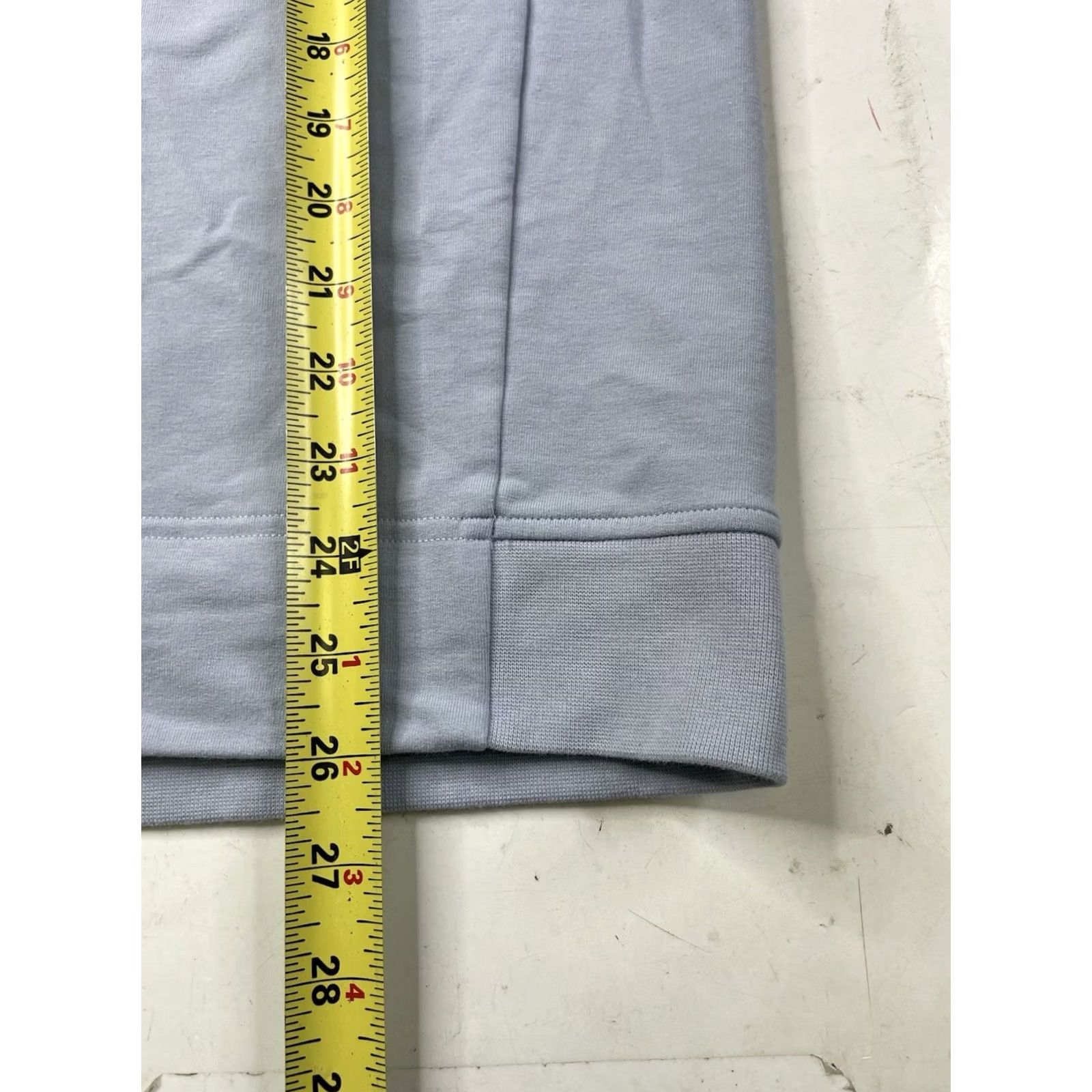 Lululemon Lululemon City Sweat Crew Blue Stretch French Terry Mens Medium Sweatshirt Size US M / EU 48-50 / 2 - 6 Thumbnail