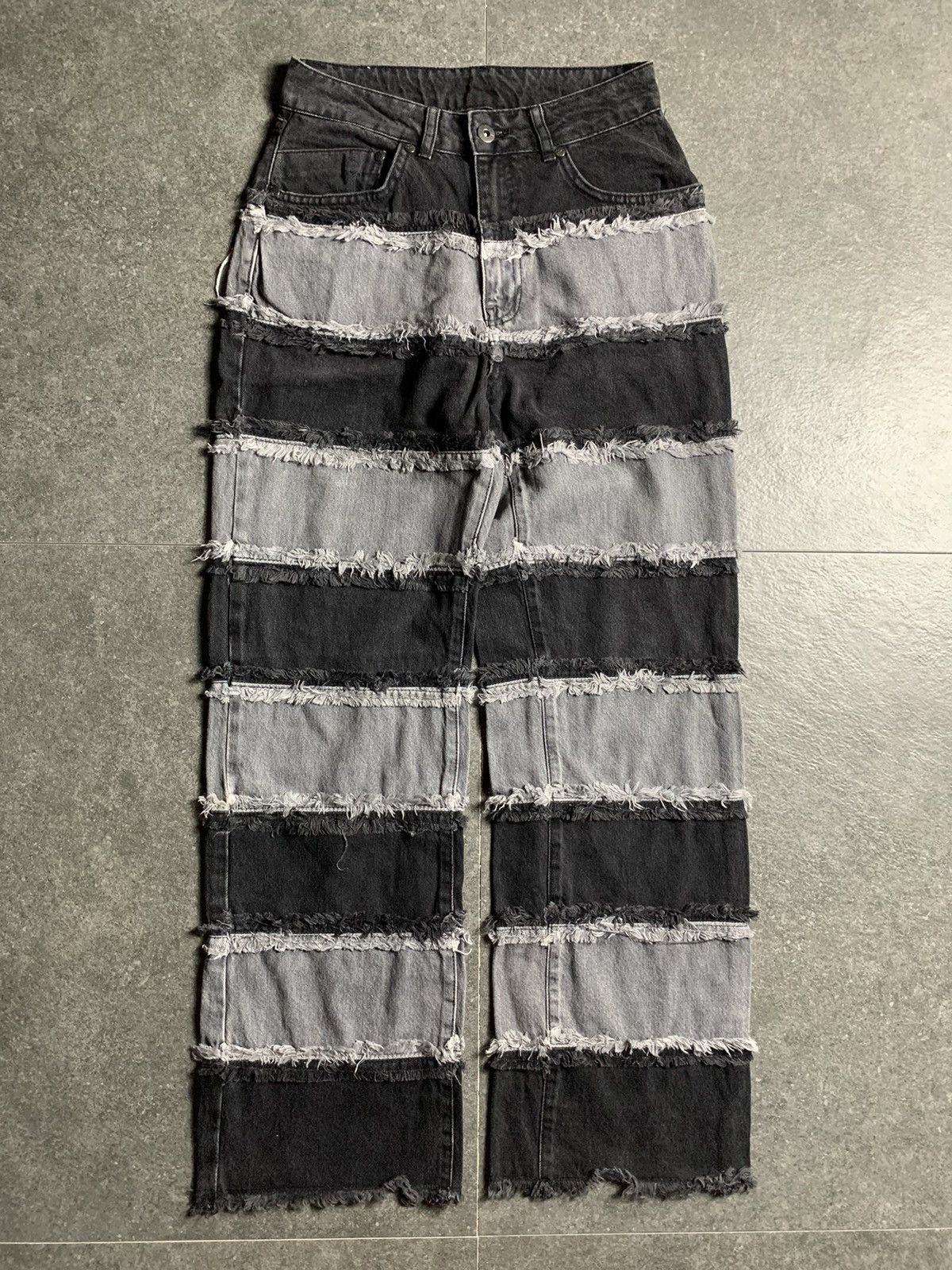Hysteric Glamour × Japanese Brand 2000s Rugged Unfinished Hagi Pants Size US 27 - 2 Thumbnail