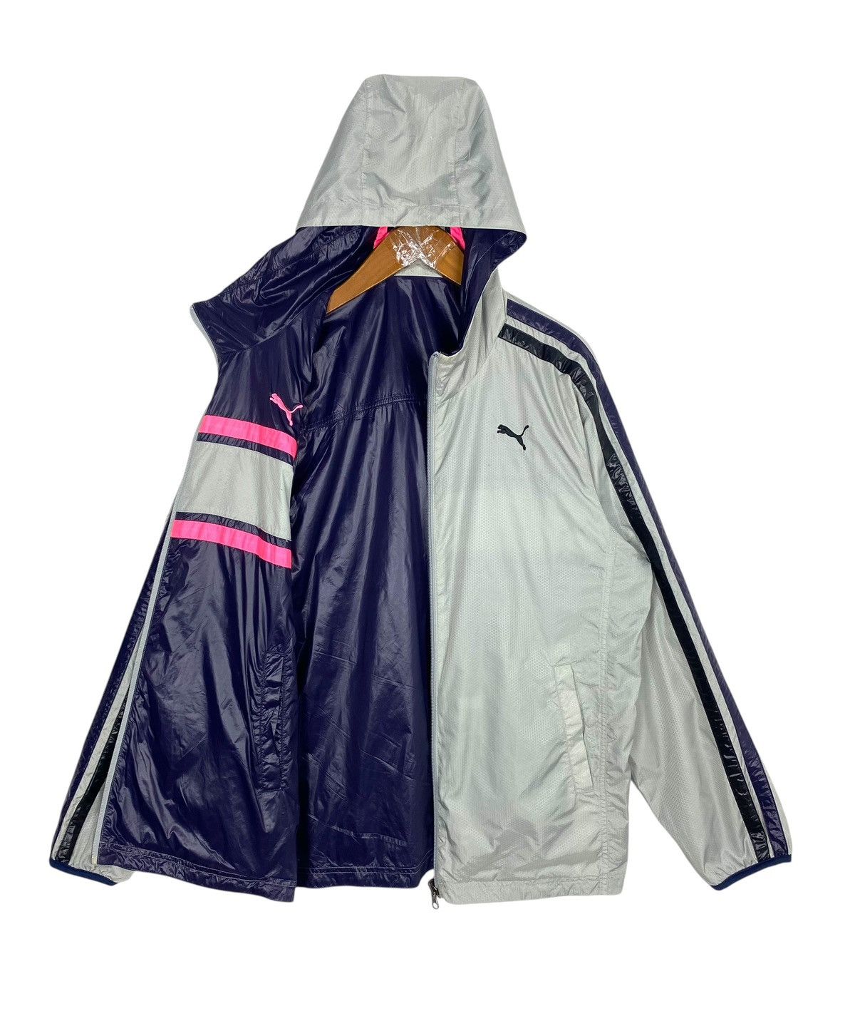 Puma Rare‼️ Puma Reversible Hoodie Light Jacket Size US M / EU 48-50 / 2 - 1 Thumbnail