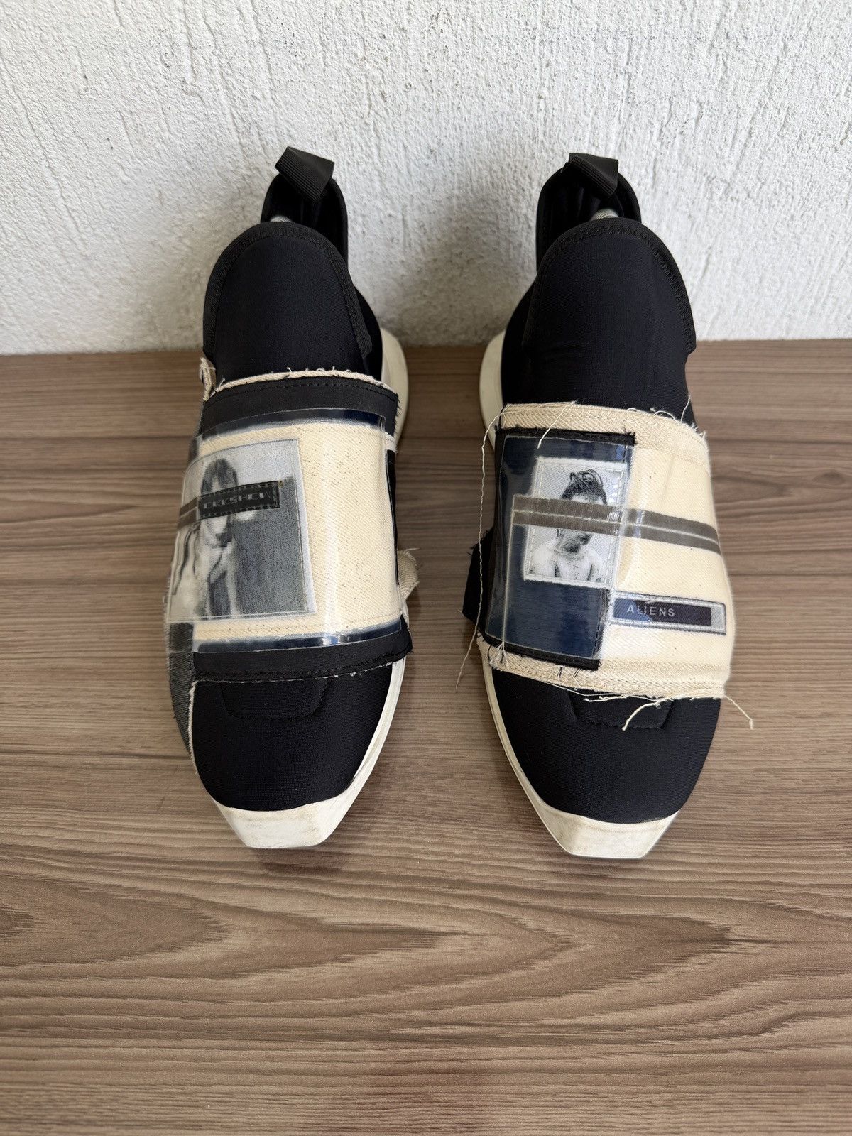 Rick Owens Drkshdw 🕷️🔥Babel runners Drkshdw Size US 5 / EU 37 - 7 Thumbnail