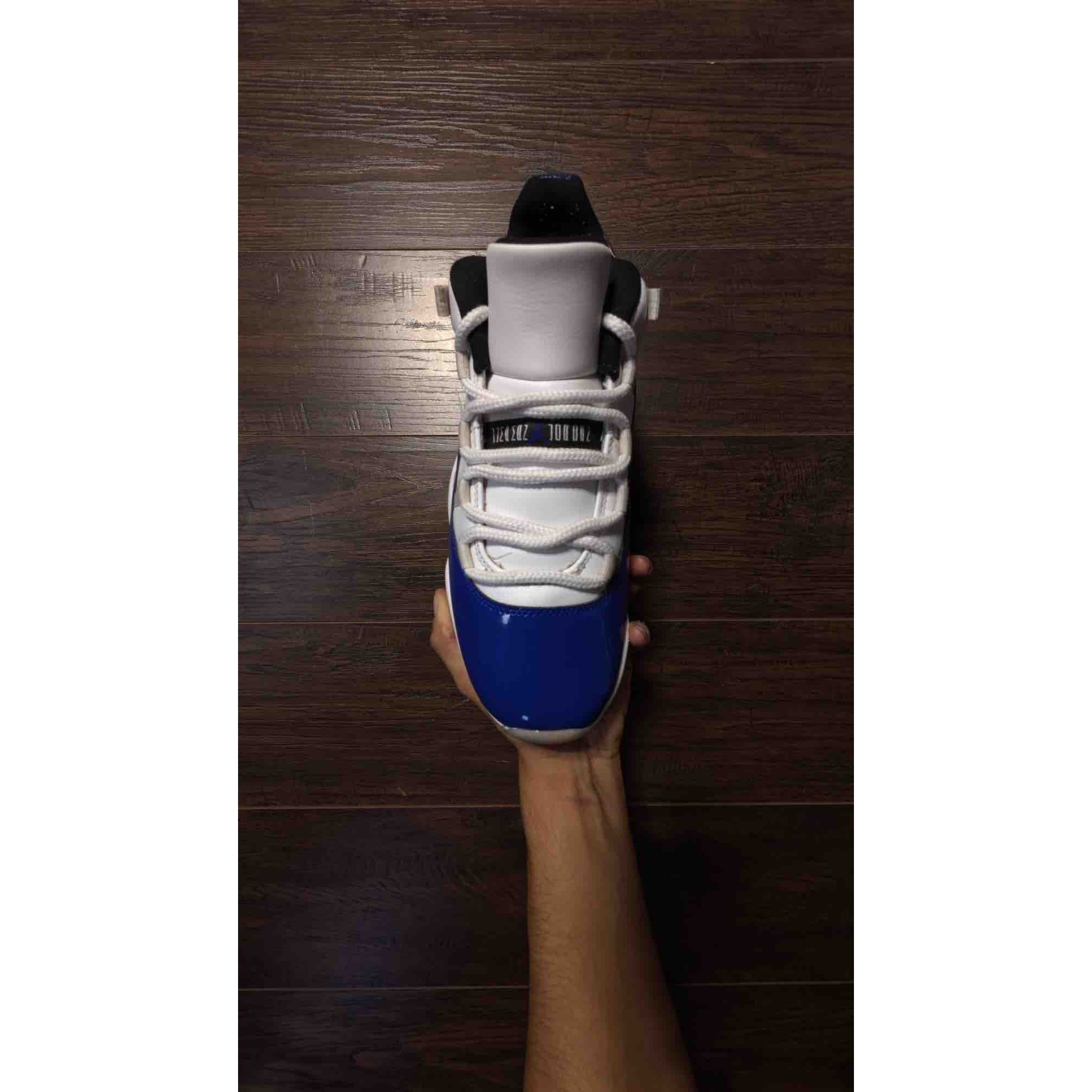 Jordan Brand Jordan 11 Retro Low White Concord (Women's) [USED] - 10 M Size US 10 / EU 43 - 9 Thumbnail