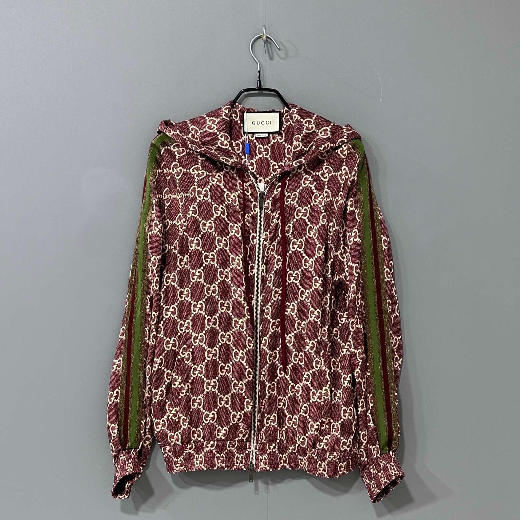 Gucci Gucci side striped old flower full-print zipper hoodie 2501 Size US XS / EU 42 / 0 - 1 Thumbnail