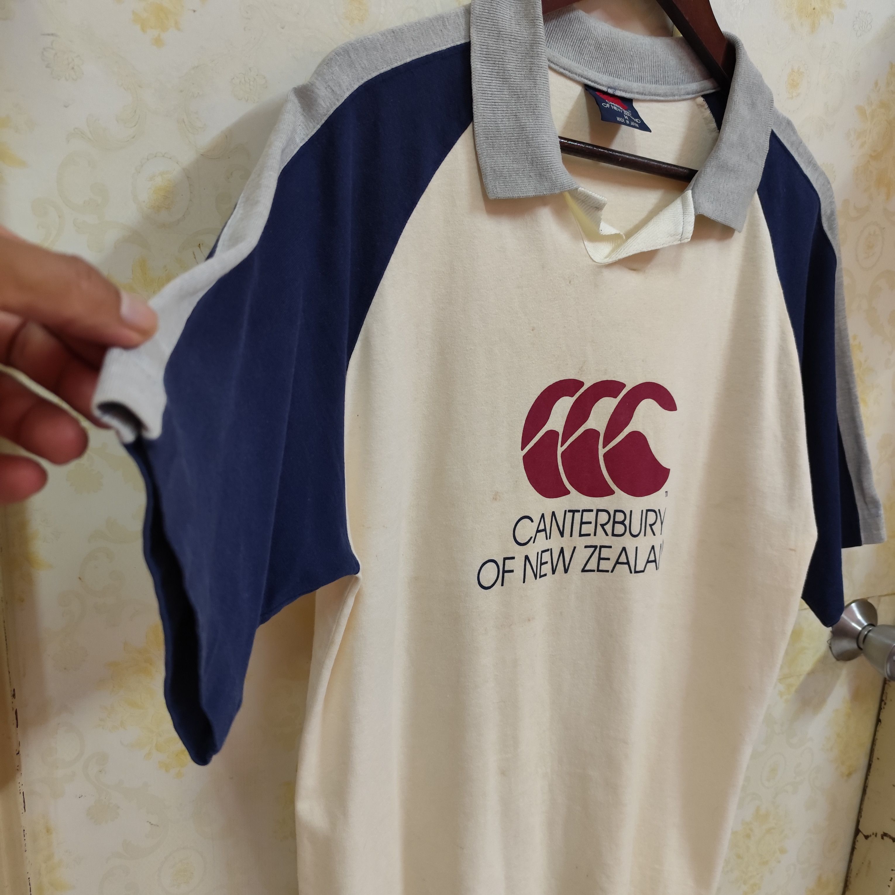 Canterbury of New Zealand × Vintage 🇯🇵VINTAGE CANTERBURY OF NEW ZEALAND SHIRT MADE IN JAPAN Size US M / EU 48-50 / 2 - 3 Thumbnail