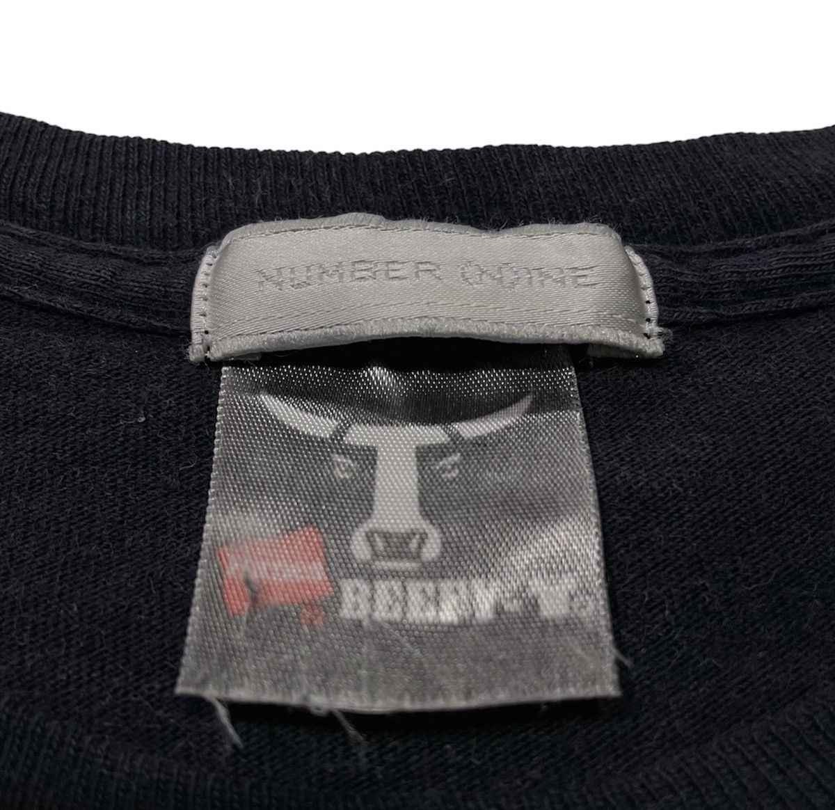Number (N)ine AW06 “Noir “ Exclusive Staff T-Shirt Size US M / EU 48-50 / 2 - 5 Thumbnail