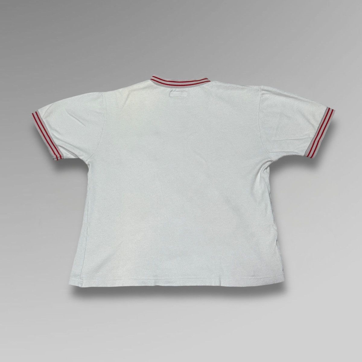 Bc Ethic Vintage 90s BC Ethic Embroidered Knit Shirt 🔴 Size US L / EU 52-54 / 3 - 5 Thumbnail