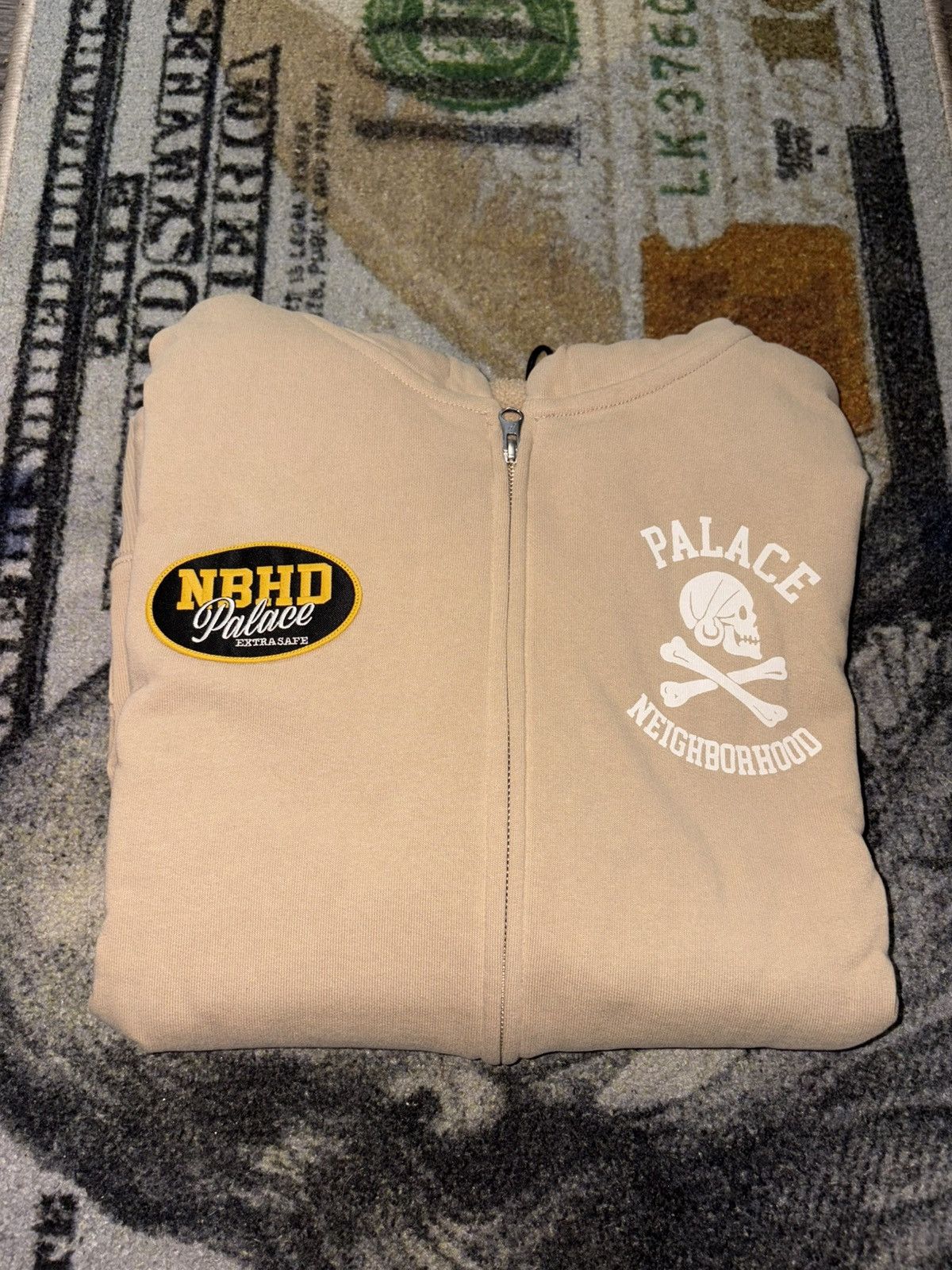 トップス PALACE x NEIGHBORHOOD Skull Zip Hood Palace x Neighborhood Skull Zip Hood Navy Men's - FW25 - US