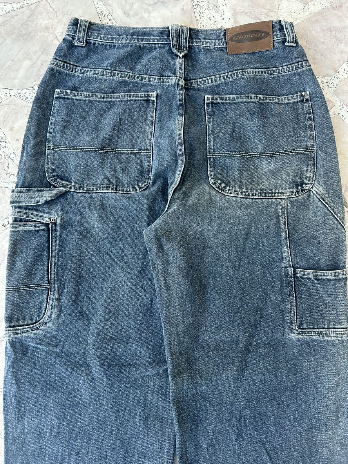 Sideout Sideout Vintage Carpenter Baggy Denim Size US 31 - 11 Thumbnail