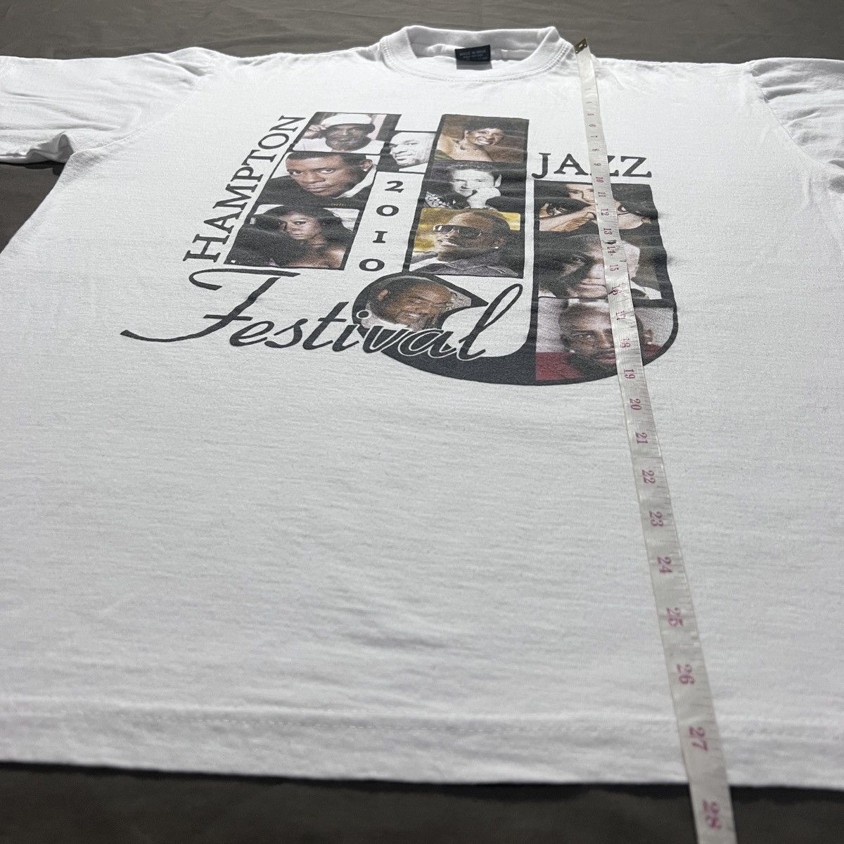 Rap Tees VTG Y2K JAZZ FEST maze featuring frankie beverly hiphop R&B Size US XL / EU 56 / 4 - 11 Thumbnail