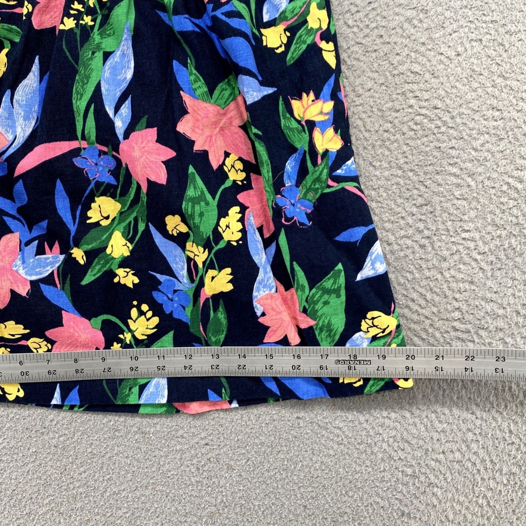 J.Crew J.CREW Skirt A-Line Multicolor Floral Above Knee Lined Elastic Waist Women’s Size 4 Size 27" / US 4 / IT 40 - 7 Thumbnail
