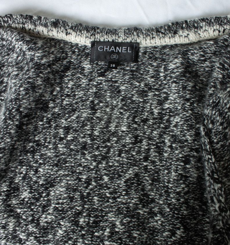Chanel Chanel, Cashmere cardigan in grey Size S / US 4 / IT 40 - 11 Thumbnail