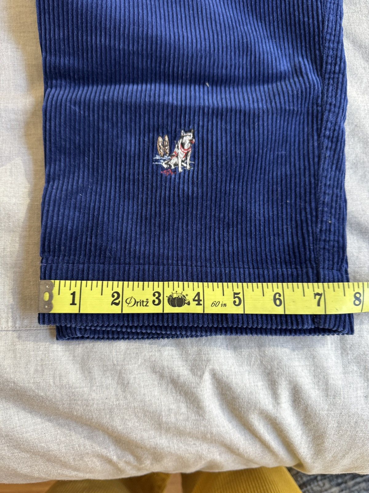 Polo Ralph Lauren Polo Ralph Lauren Embroidered Corduroy Trousers Size US 32 / EU 48 - 12 Thumbnail
