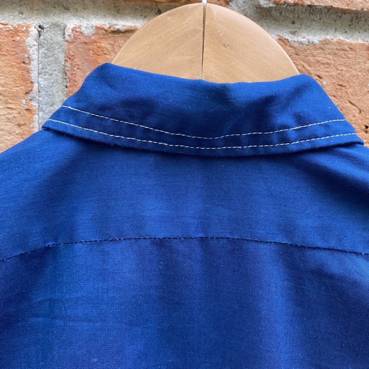Vintage Hilton Blue Western Bowling Shirt Size S / US 4 / IT 40 - 13 Thumbnail