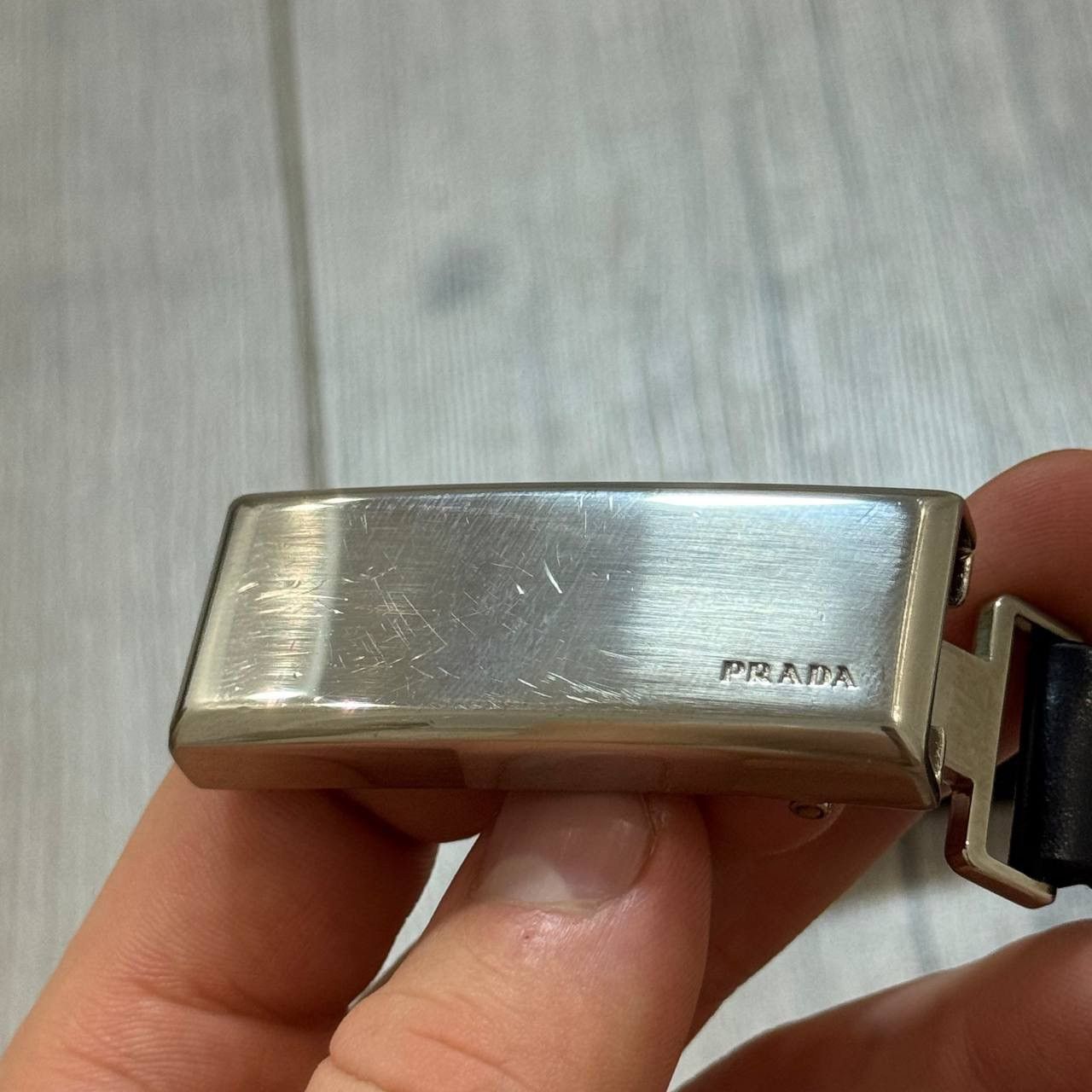 Prada Prada Leather Belt Size ONE SIZE - 9 Thumbnail