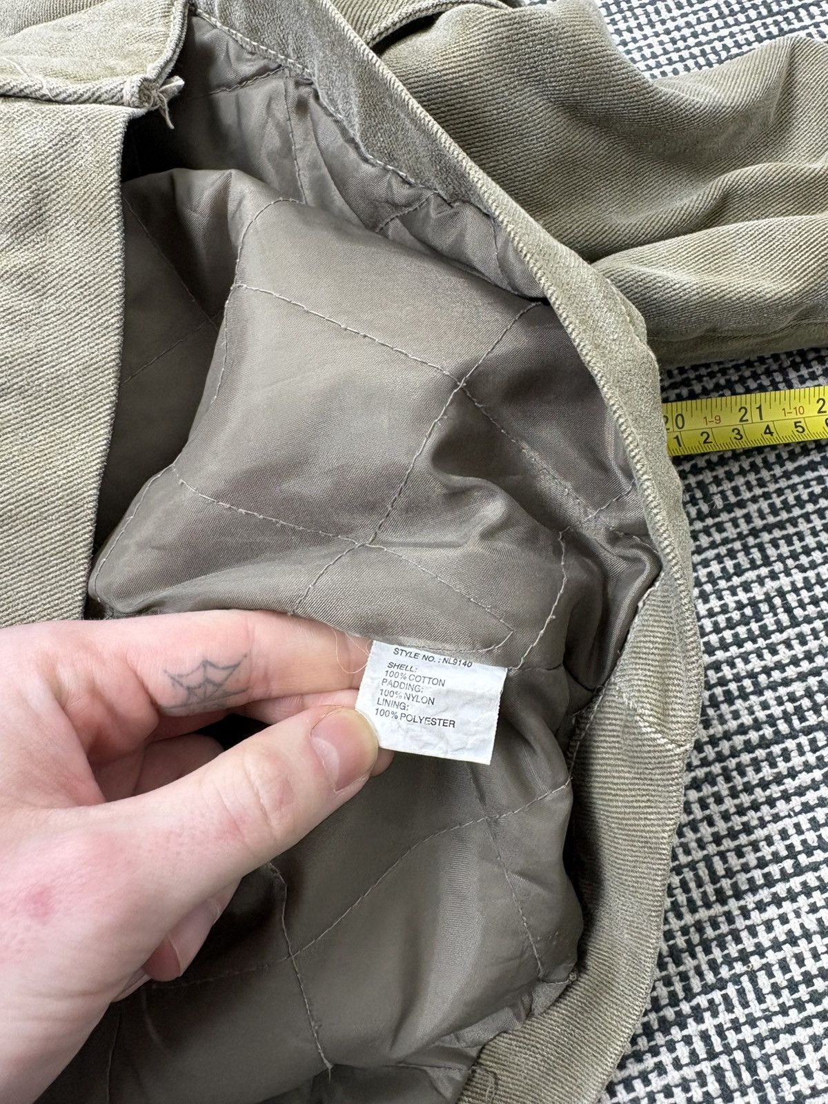 Japanese Brand Bondage cargo parka coat jacket faux fur harajuku japan Size L / US 10 / IT 46 - 5 Thumbnail