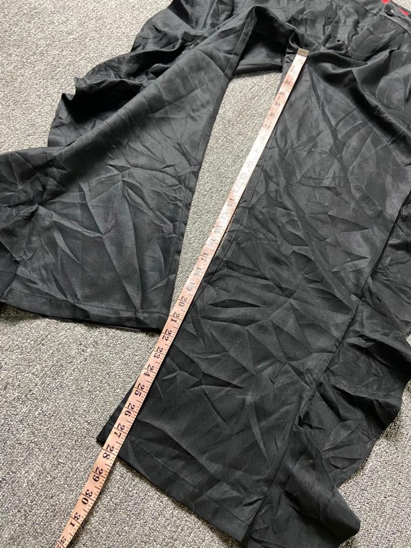 Japanese Brand Jin Xin Duo Brand Fashion Side Ruffles Pants (189) Size 25" / US 0 / IT 36 - 4 Thumbnail