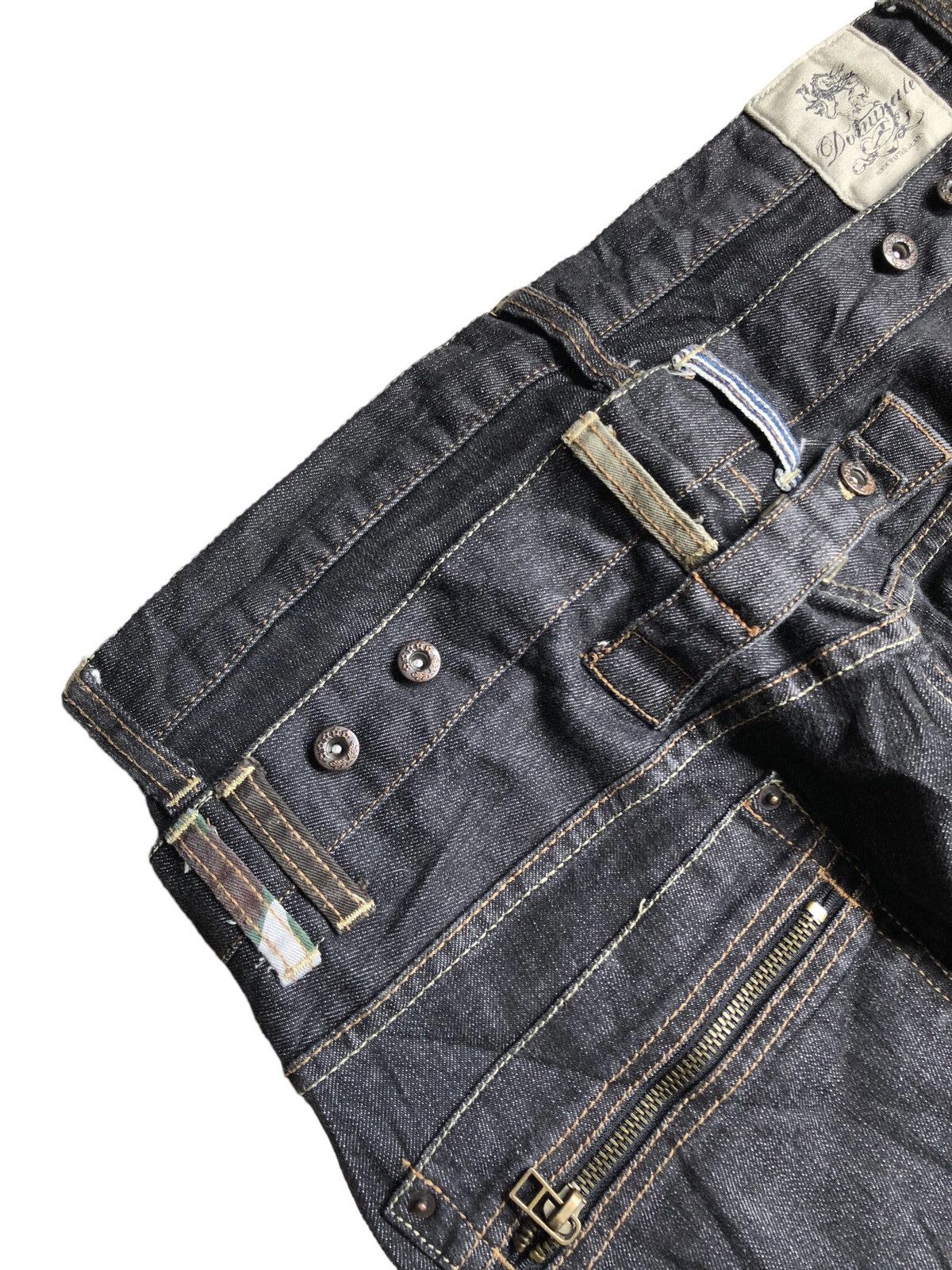 If Six Was Nine Japanese Brand Dominate Double Waist Jeans Size US 32 / EU 48 - 13 Thumbnail