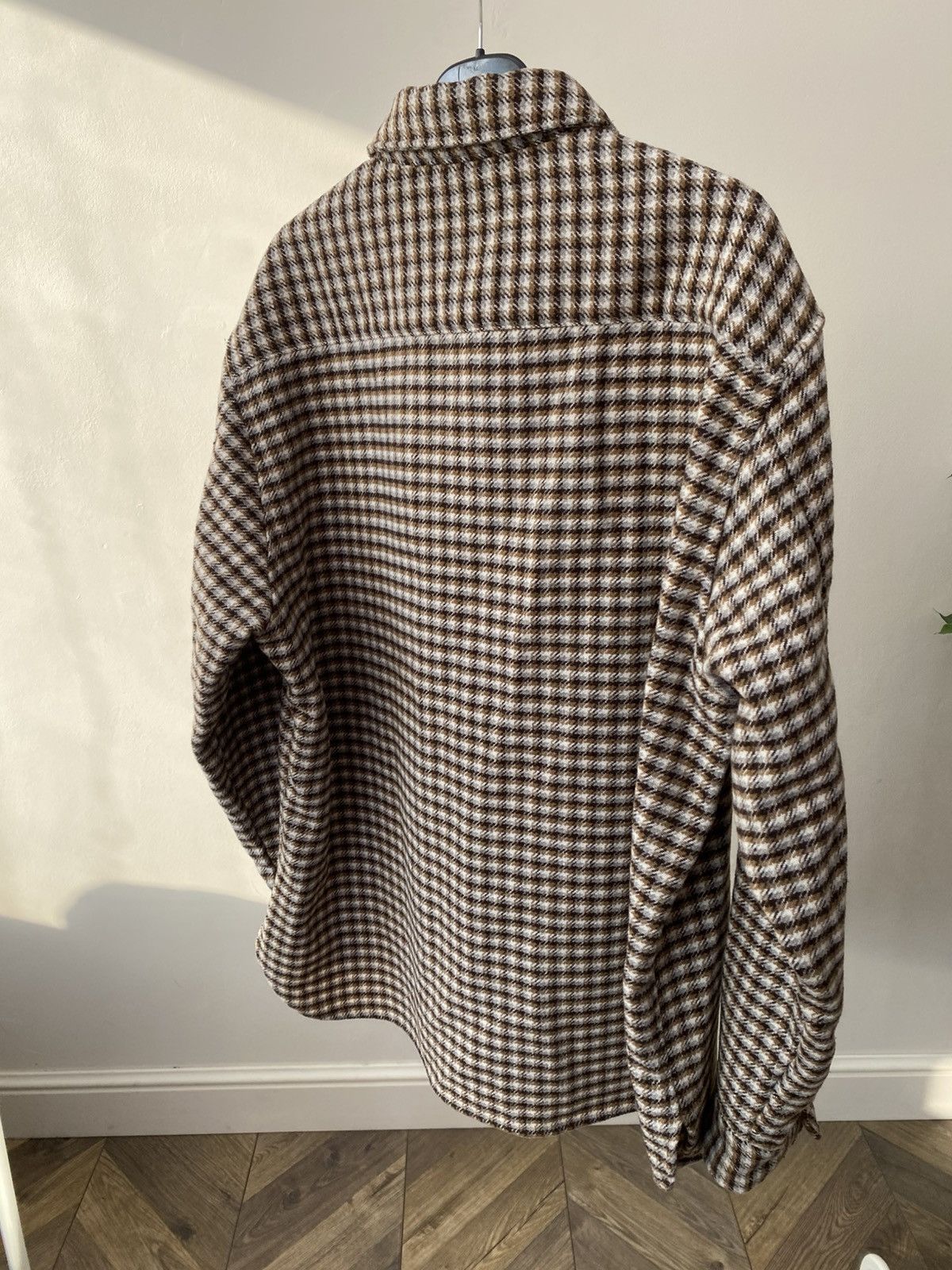 Allsaints Vintage AllSaints Plaid Wool Overshirt Jacket Shacket Size US XL / EU 56 / 4 - 7 Thumbnail