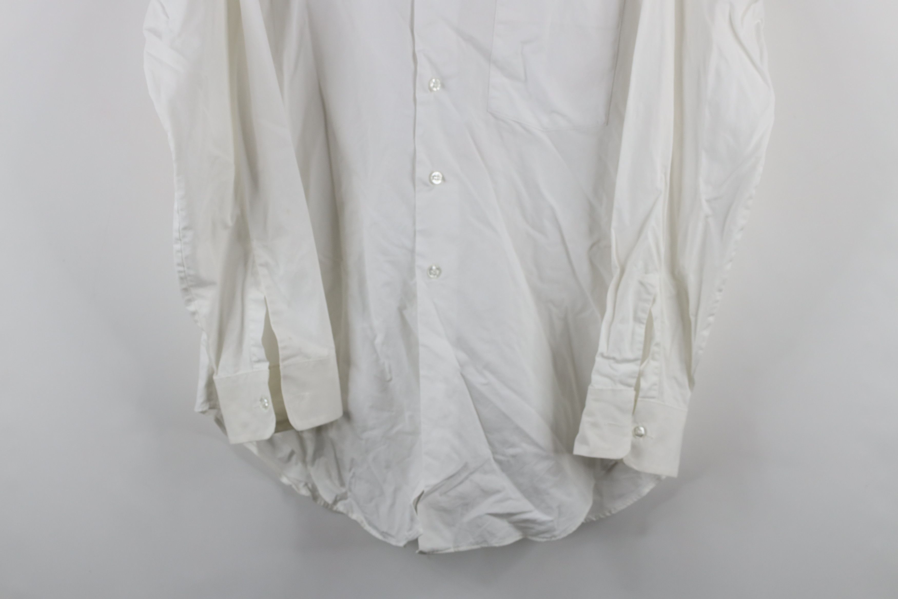 Vintage Vintage 50s 60s Streetwear Cotton Button Shirt White USA Size US M / EU 48-50 / 2 - 3 Thumbnail